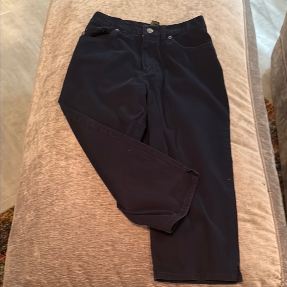 Ralph Lauren Blue Capris Structured Fit
